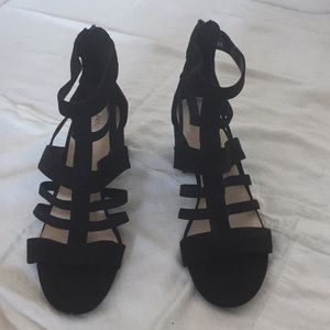 Nine West suede gladiator sandals